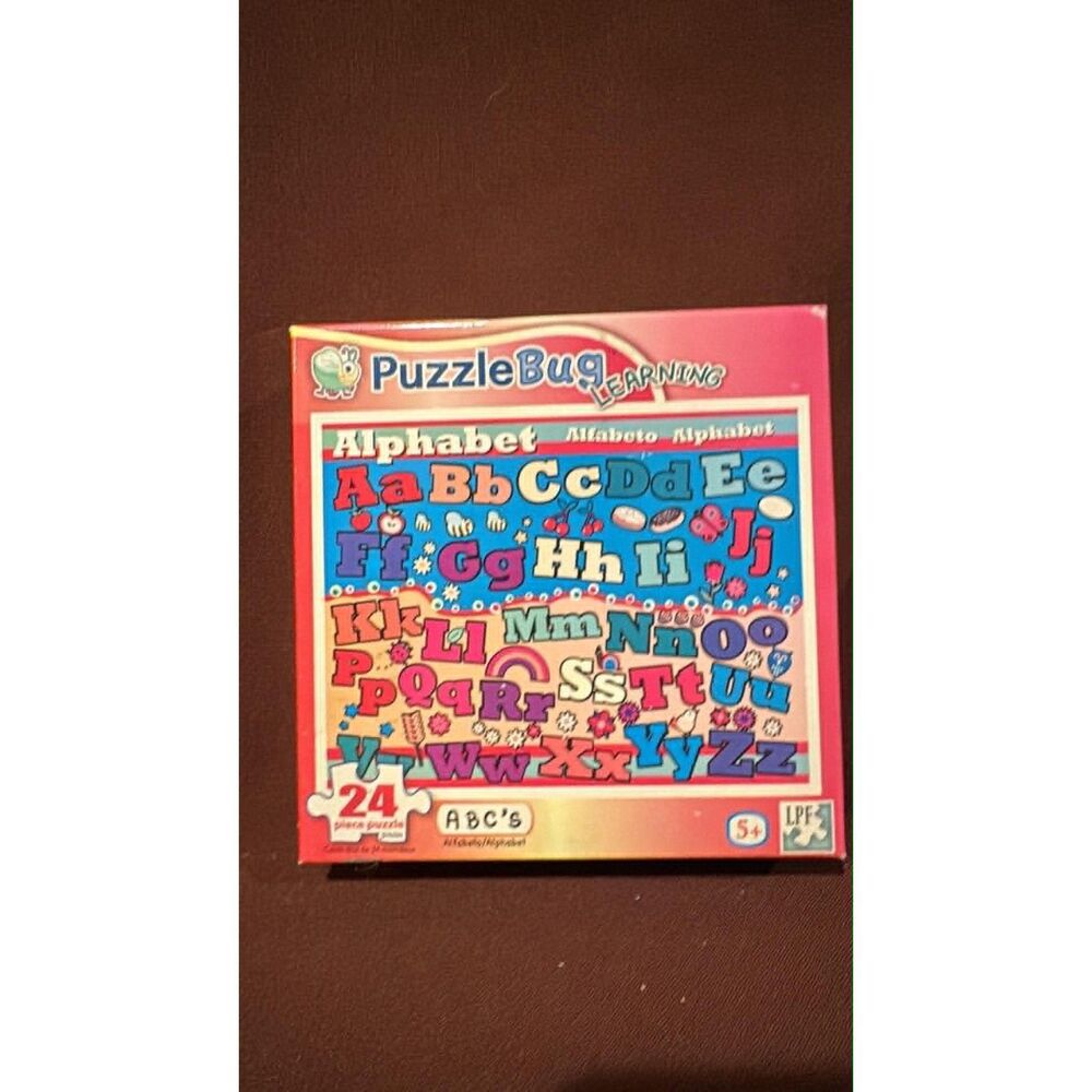 Puzzlebug Learning Alphabet 24 Pieces Jigsaw Puzzle Sealed